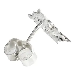 Aretes Broquel Plata 925 Nudo de Bruja Protección Artesanal Unisex - Imagen 2