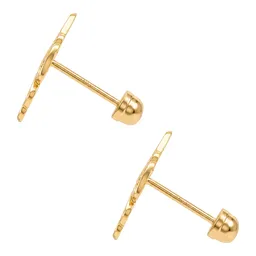 Aretes Broquel Super Héroes Villanos Multicolor Oro 10k - Imagen 3