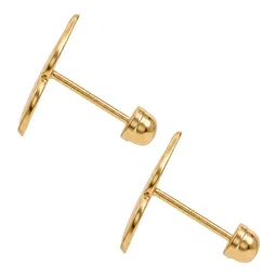 Aretes Broquel Super Heroes Villanos Negro Oro 10k - Imagen 5