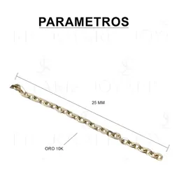 Aretes de Oro 10k Broquel con Cadena y Estrellas - Imagen 3