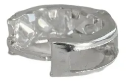 Aretes Arracada Plata 925 con Zirconia Geométricos - Imagen 3
