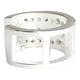 Aretes Huggies Plata 925 con Zirconias Brillantes Unisex - Imagen 3