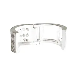 Aretes Huggies Plata 925 con Zirconias Brillantes Unisex - Imagen 4