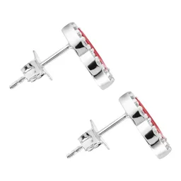 Aretes Mariposa Plata 925 Trébol Cuatro Hojas Zirconia - Imagen 3