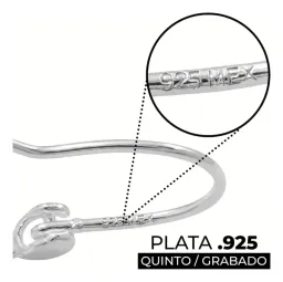 Arracadas Plata 999 Tejido Canasta para Mujer Ligeras - Imagen 4