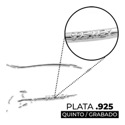 Arracadas Plata 925 Tejido Canasta para Mujer Ligeras - Imagen 4