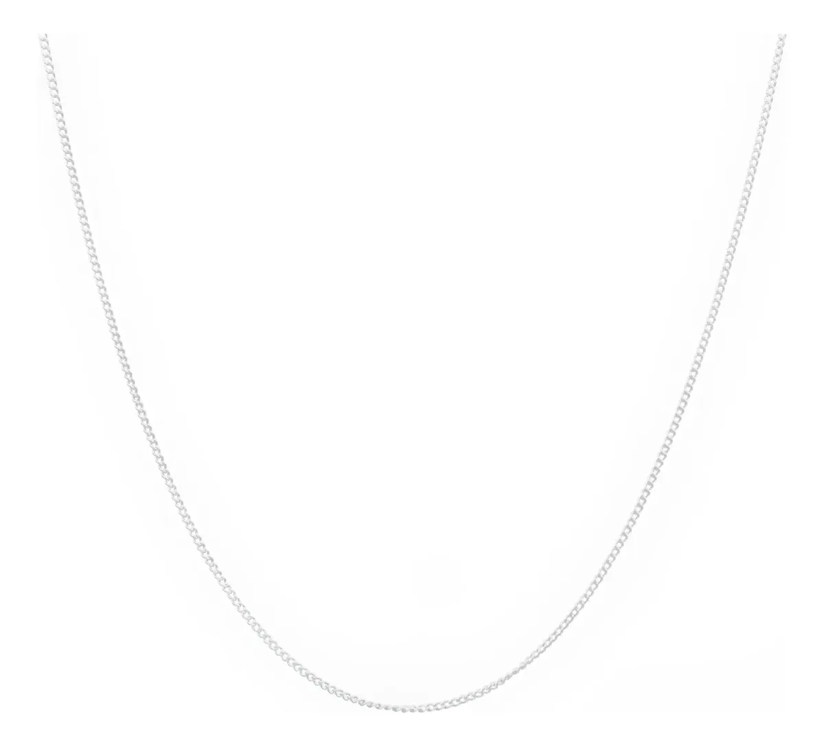 Cadena Barbada Cubana Plata .925 45cm - Imagen 2