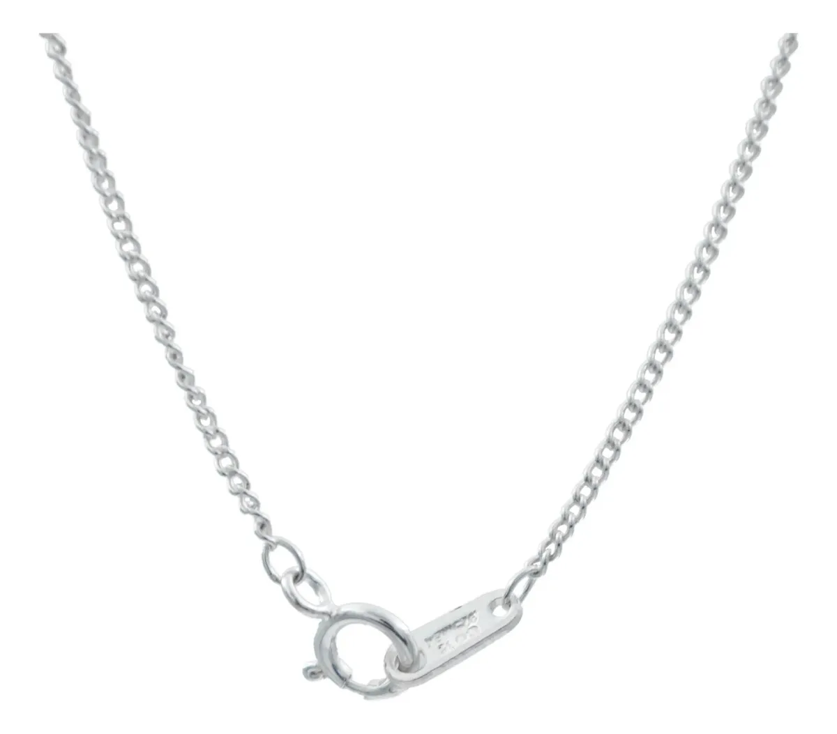 Cadena Barbada Cubana Plata .925 45cm - Imagen 3