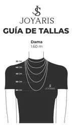 Cadena Barbada Cubana Plata .925 45cm - Imagen 5