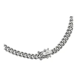 Cadena Cubana de Plata .925 Rodizada Full Ice 4 mm 50 cm - Imagen 3