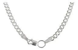 Cadena Cubana Plata Esterlina .925 para Hombre 55cm - Imagen 3