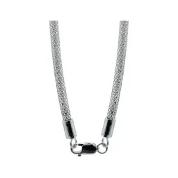 Cadena de Malla Plata 925 Maciza para Hombre 60cm Estilo Moderno - Imagen 5