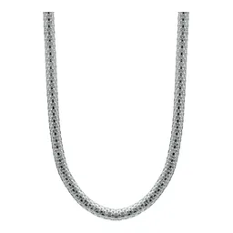 Cadena de Malla Plata 925 Maciza para Hombre 60cm Estilo Moderno - Imagen 6