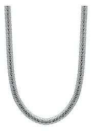 Cadena de Malla Plata 925 Maciza para Hombre 60cm Estilo Moderno - Imagen 6