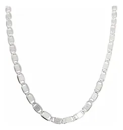Cadena de Plata 925 Diseño Marinera Clásica Unisex 60cm - Imagen 3