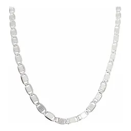 Cadena de Plata 925 Diseño Marinera Clásica Unisex 60cm - Imagen 4