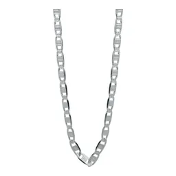 Cadena de Plata 925 Marinera Diamantada 70cm para Hombre - Imagen 2
