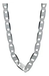 Cadena de Plata 925 Marinera Diamantada 70cm para Hombre - Imagen 3