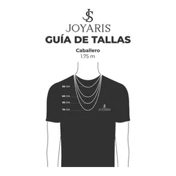 Cadena de Plata 925 Marinera Diamantada 70cm para Hombre - Imagen 6