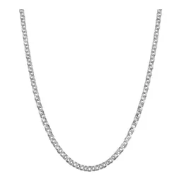 Cadena de Plata .925 Tejido Chino 4 mm con Broche de Caja 50 cm - Imagen 1