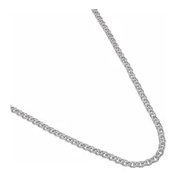 Cadena de Plata .925 Tejido Chino 4 mm con Broche de Caja 50 cm - Imagen 2