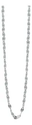 Cadena Granito Plata 925 Italiana 45cm Unisex - Imagen 2