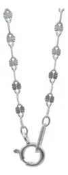 Cadena Granito Plata 925 Italiana 45cm Unisex - Imagen 5
