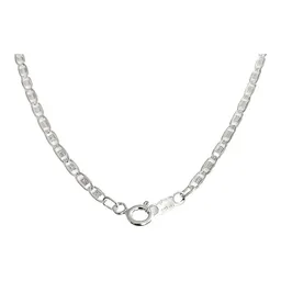 Cadena Marinera Diamantada Plata 925 45cm Unisex - Imagen 3