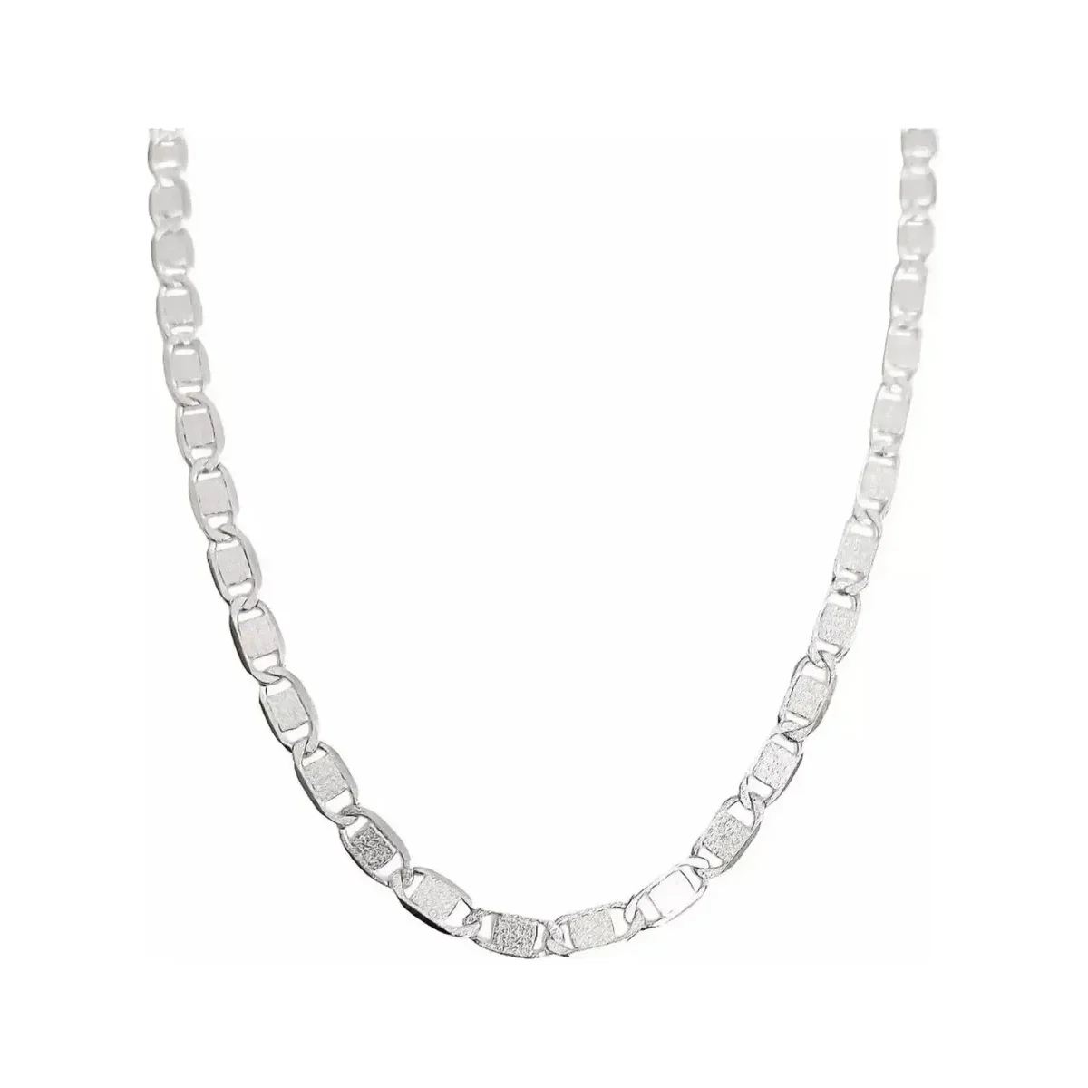 Cadena Marinera Plata .925 4mm 50cm Unisex - Imagen 3