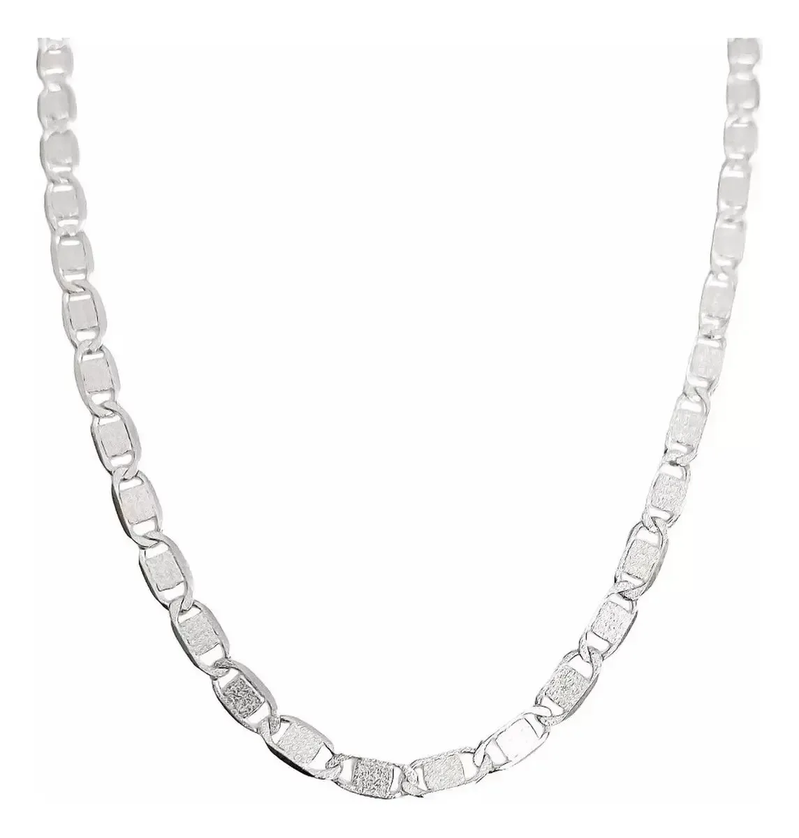 Cadena Marinera Plata .925 4mm 50cm Unisex - Imagen 3
