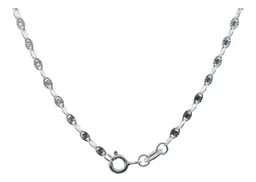 Cadena Marinera Plata 925 Sólida Diamantada 55cm - Imagen 2