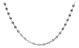 Cadena Marinera Plata 925 Sólida Diamantada 55cm - Imagen 3