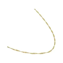 Cadena Oro 10k Eslabón Singapur 45cm para Mujer - Imagen 3