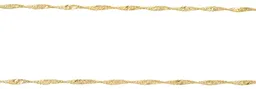 Cadena Oro 10k Eslabón Singapur 45cm para Mujer - Imagen 6