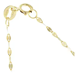 Cadena Oro 10k Granito de Café 45cm Unisex - Imagen 3