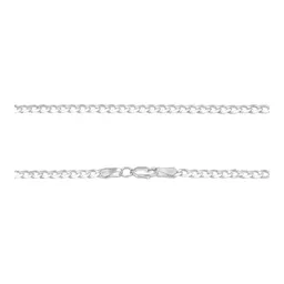 Cadena Plata 925 Barbada Cubana 45cm para Hombre - Imagen 5