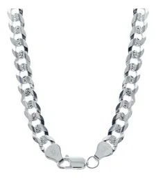 Cadena Plata 925 Barbada Cubana Maciza Diamantada 65cm para Hombre - Imagen 4