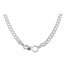 Cadena Plata 925 Cubana Barbada para Hombre 50cm - Imagen 4