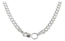 Cadena Plata 925 Cubana Barbada para Hombre 50cm - Imagen 3