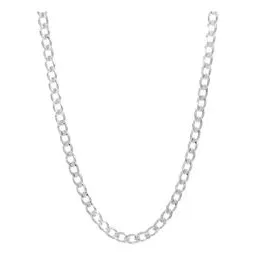 Cadena Plata 925 Cubana Diamantada 60cm para Hombre 7 - Imagen 1