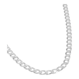 Cadena Plata 925 Cubana Diamantada 60cm para Hombre 7 - Imagen 2