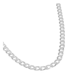 Cadena Plata 925 Cubana Diamantada 60cm para Hombre 7 - Imagen 2