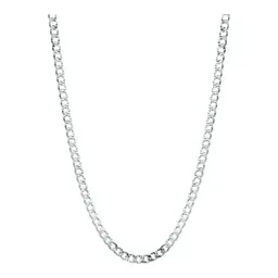 Cadena Plata .925 Cubana Diamantada 60cm Uso Diario - Imagen 2