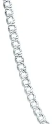 Cadena Plata .925 Cubana Diamantada 60cm Uso Diario - Imagen 3