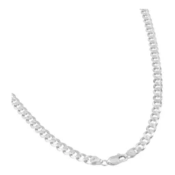 Cadena Plata 925 Cubana Diamantada 6mm para Hombre - Imagen 2
