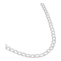 Cadena Plata .925 Cubana Diamantada 70cm Hombre - Imagen 2