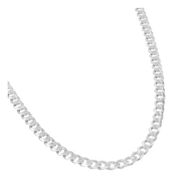 Cadena Plata 925 Cubana Diamantada 70cm para Hombre - Imagen 3