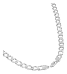 Cadena Plata .925 Cubana Diamantada de 60cm para Hombre - Imagen 3
