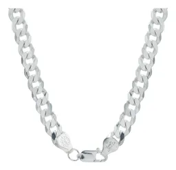 Cadena Plata 925 Cubana Diamantada Gruesa 70cm para Hombre - Imagen 5