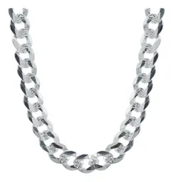 Cadena Plata 925 Cubana Diamantada Hombre 70cm Modelo 2024 - Imagen 3